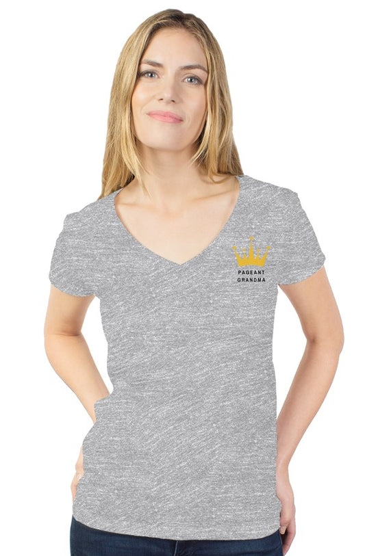 Pageant Grandma - V neck Shirt