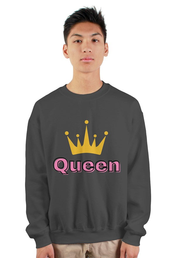 Queen - Grey Crewneck Sweatshirt