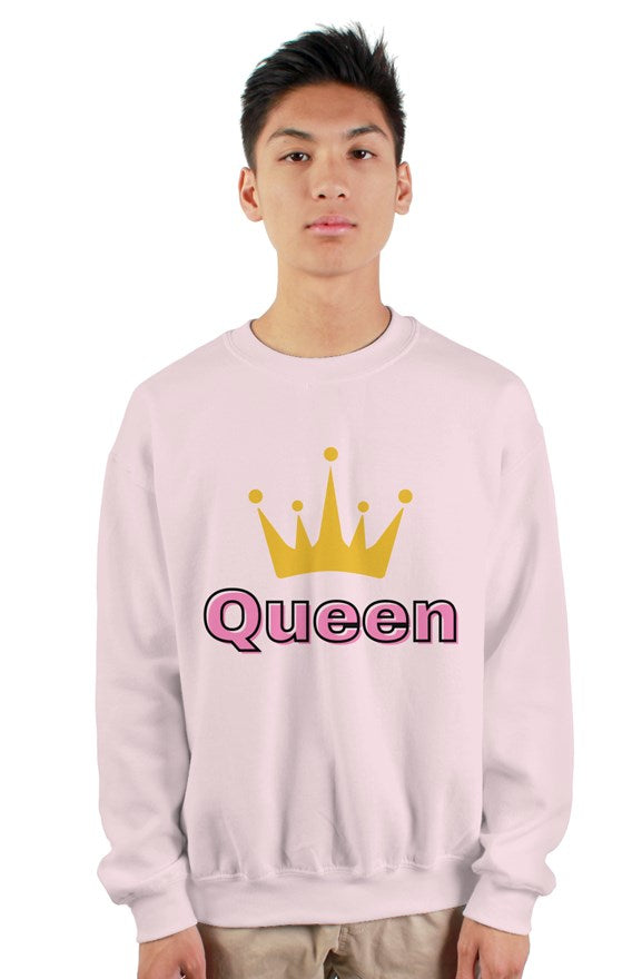 Queen - Pink Crewneck sweatshirt