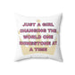 Changing the World - Polyester Square Pillow